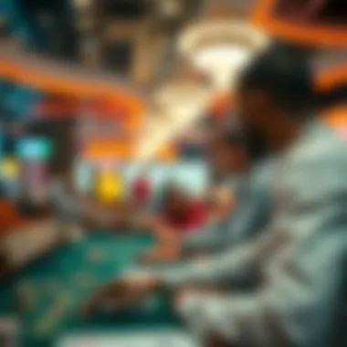 Visual representation of statistical analysis