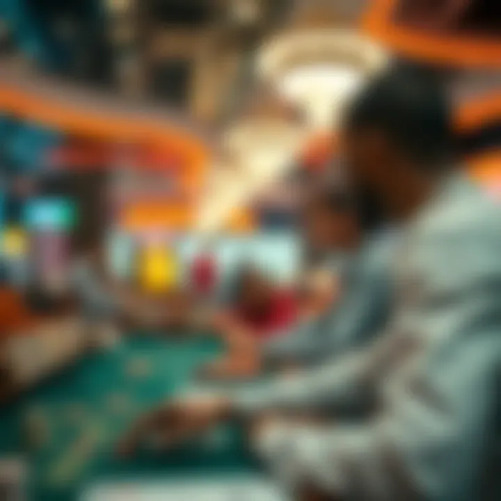 Visual representation of statistical analysis