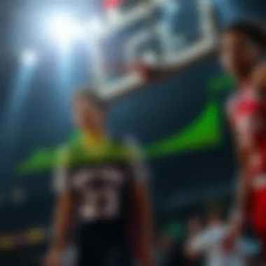 Statistical performance of basketball teams