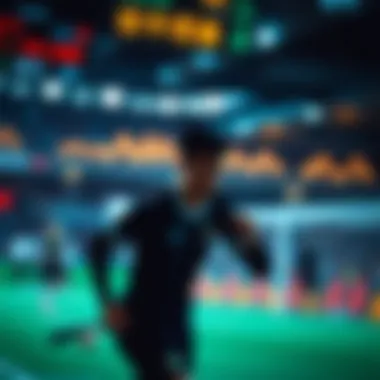 Data visualization for sports betting