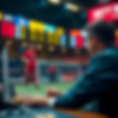 Illustration showcasing various types of system betting