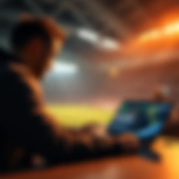 Visualization of user experience enhancements for betting platforms